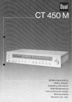 Dual CT-450-M-Owners-Manual 